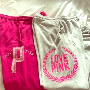 PINK bundle-2 sweatpants